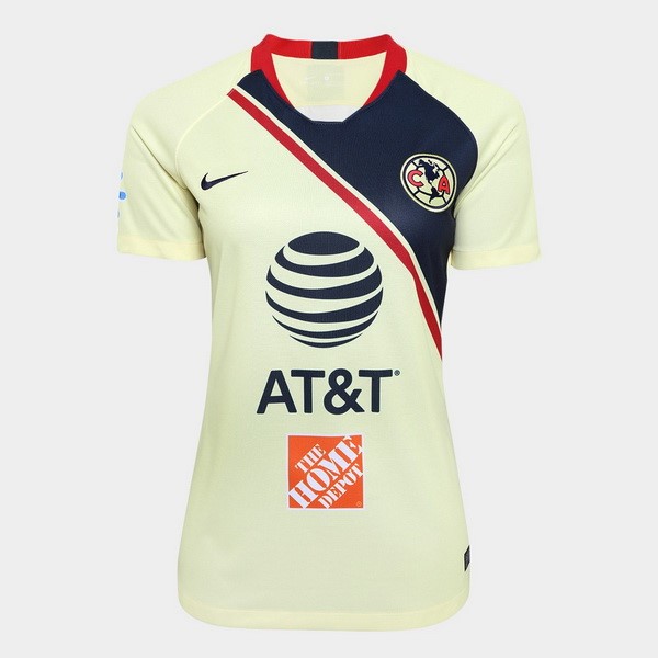 Camiseta Club América 1ª Mujer 2018-2019 Amarillo